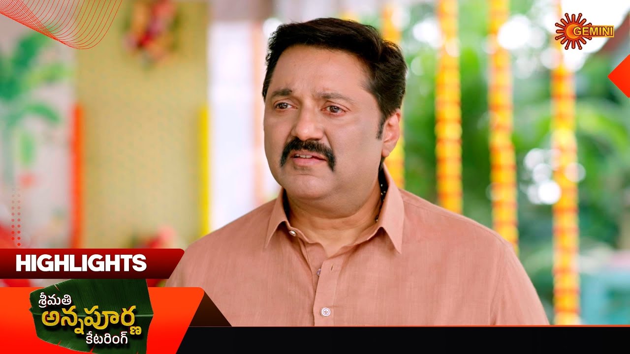 Srimati Annapurna Catering - Highlights of the day | 10 Jan 2026 | Gemini TV
