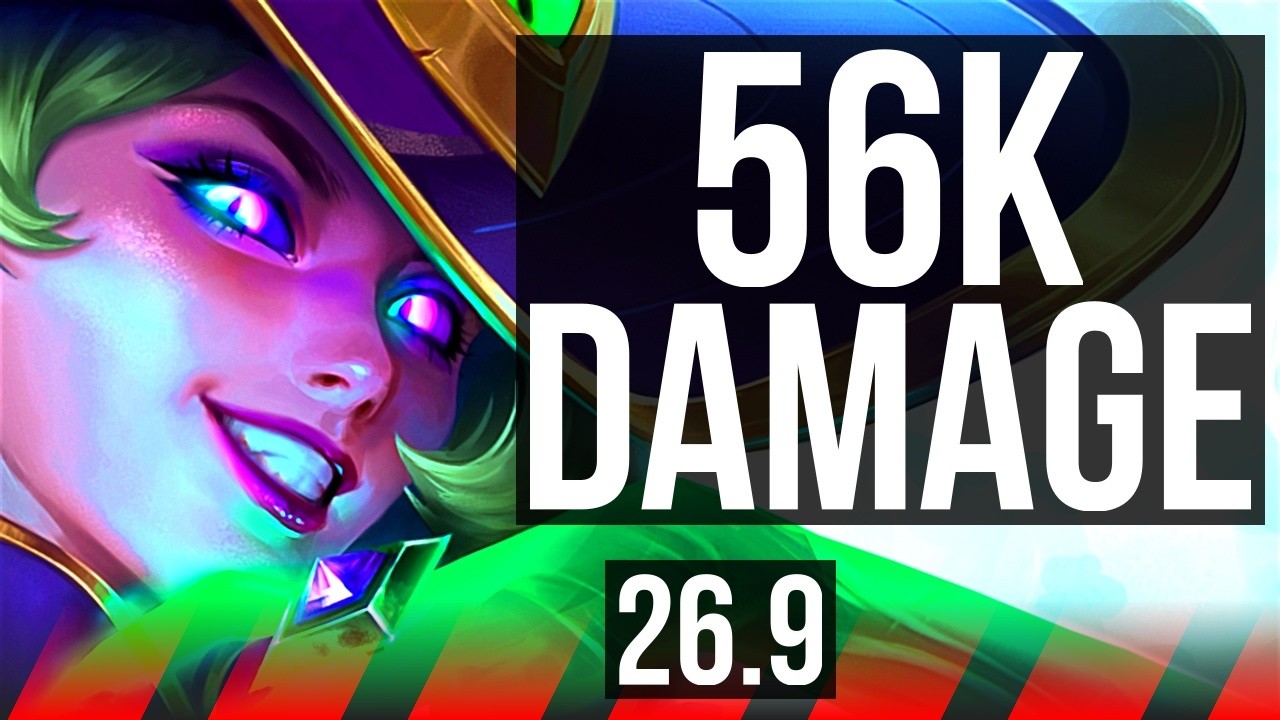 CASSIOPEIA vs HEIMERDINGER (TOP) | 56K damage, Deathfire Touch | EUNE Challenger | 26.9