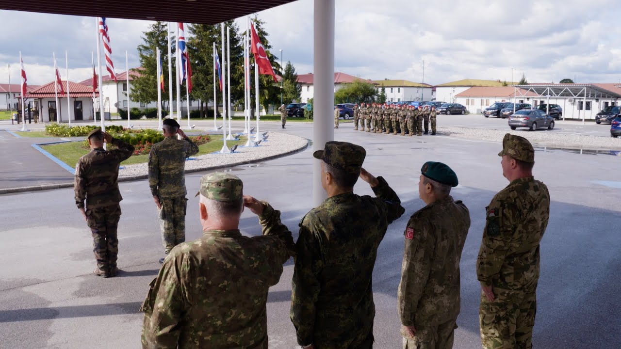 Visit of the new Operation Commander of EUFOR Op Althea Lt General Hubert Cottereau