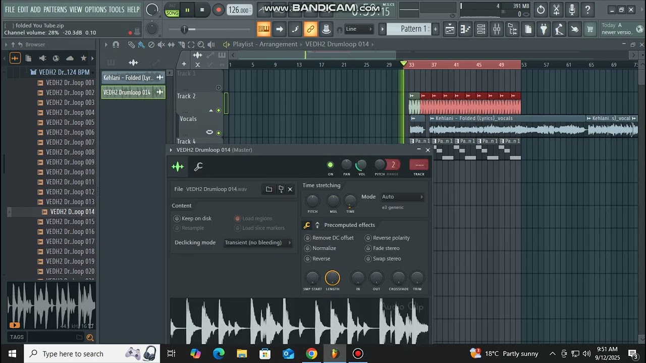 Kehlani - Folded  Part 1 Working Out Chord Progression On FL Studio With TeswillBeats