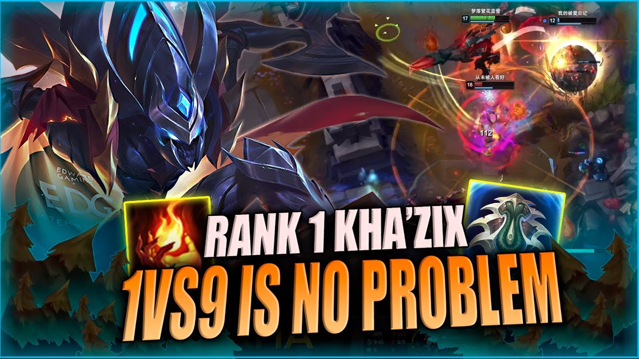 QIUYI KHA'ZIX - When the Team is Doomed but Kha'Zix Still Carries! | Kha'zix Vs Yi