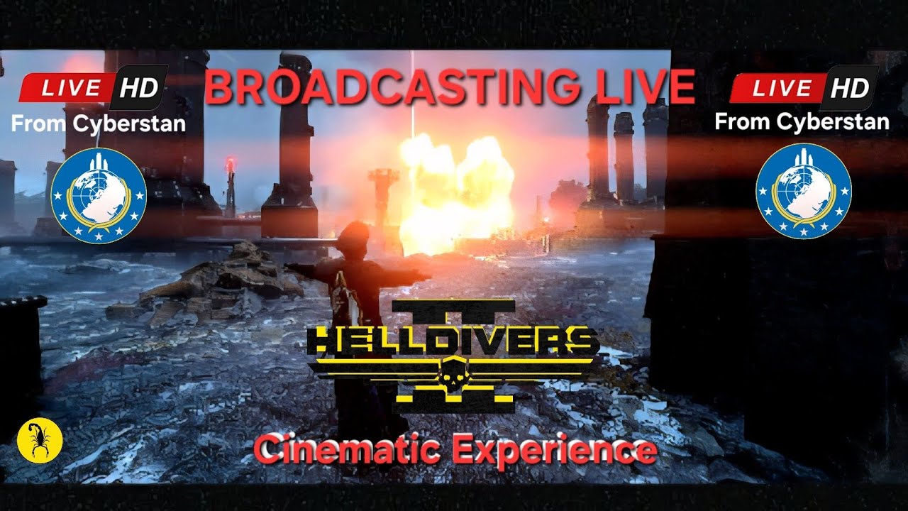 🔴 LIVE - Helldivers 2 - Broadcasting LIVE from Cyberstan