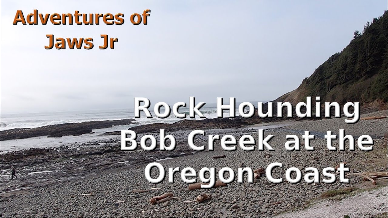 Rock Hounding Bob Creek at the Oregon Coast #thefinders