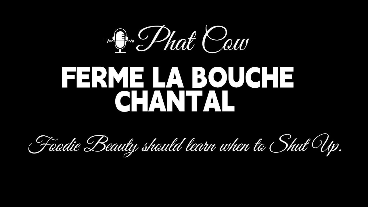 FERME LA BOUCHE FOODIE BEAUTY