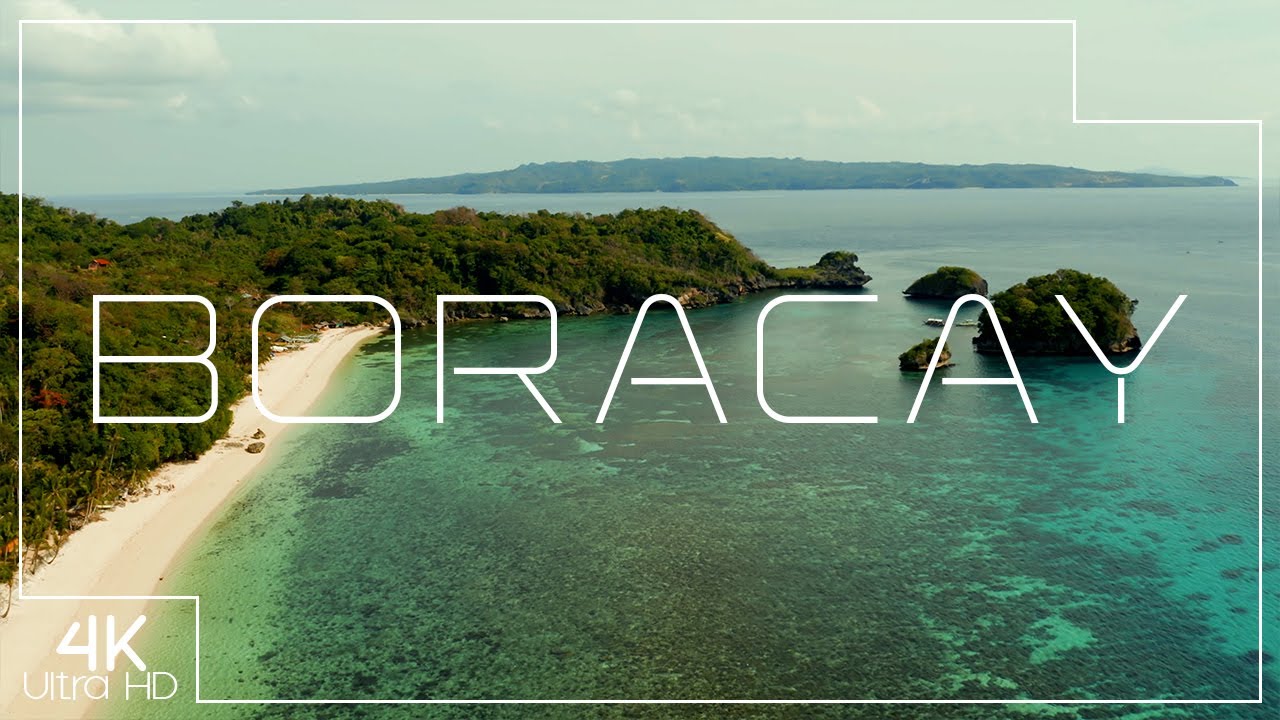 Boracay in 4K 🌴 Beautiful island in The Philippines