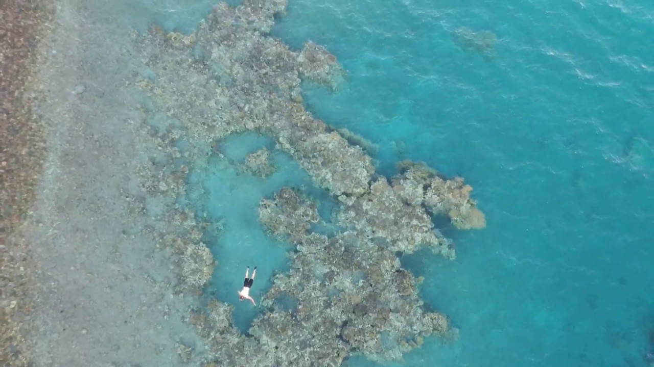 DJI Spark footage Eilat Beach Israel