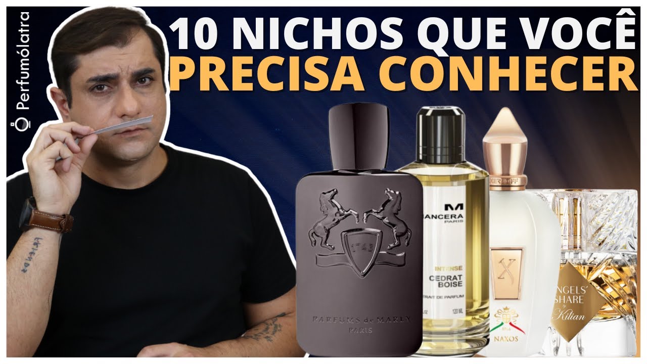 10 PERFUMES DE NICHO QUE VOCÊ PRECISA CONHECER | Perfumes Masculinos de Luxo