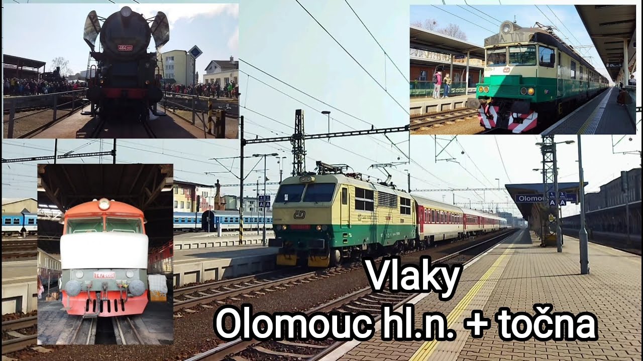 Vlaky Olomouc hl.n. + točna 19.3. 2022