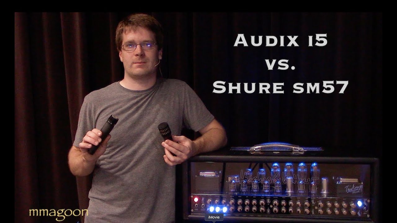 Audix i5 & Shure sm57 Mic Comparison On Guitar Cabinet