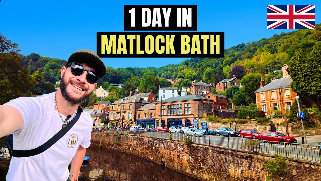 The BEST Day In MATLOCK BATH, England 🇬🇧 (Heights of Abraham + MORE!)