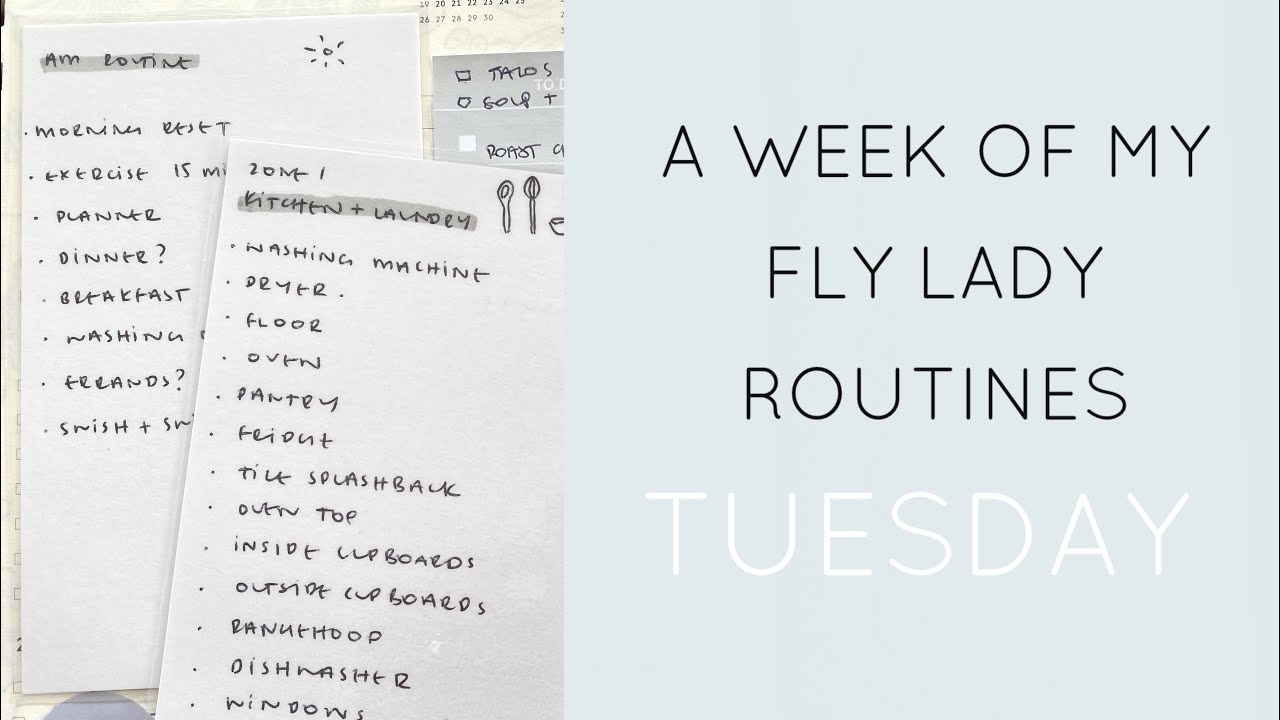 A Week Of My Fly Lady Routines Day 2 & My Morning Routine : Calm Homemaking Vlog