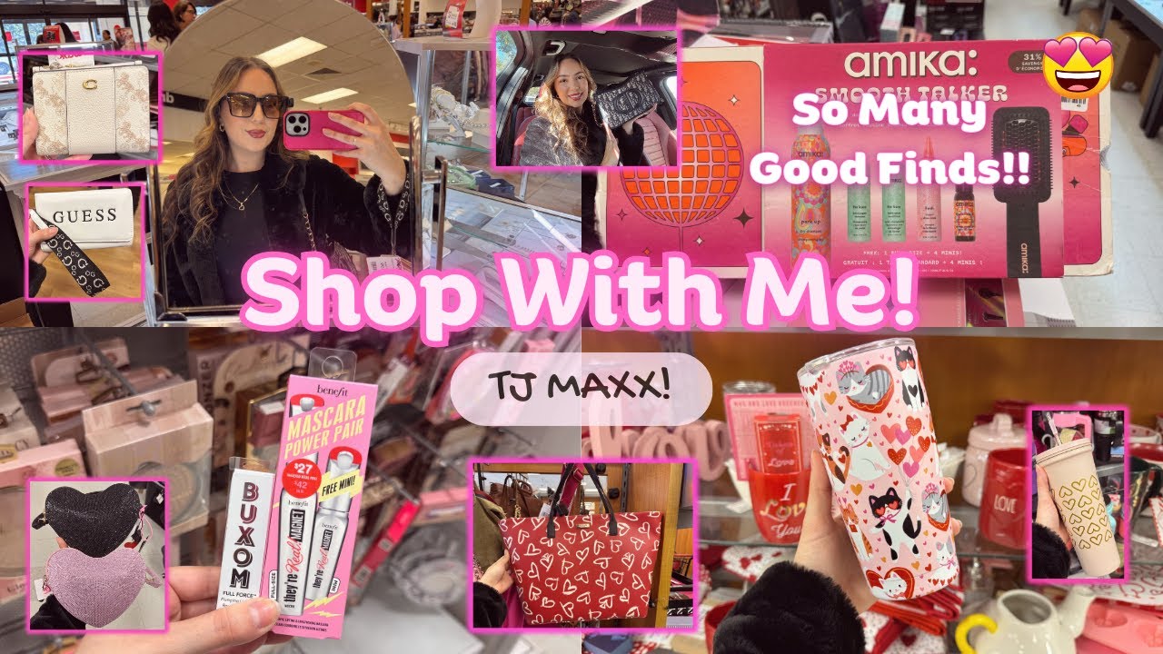 SHOPPING AT TJ MAXX 2023 🛍️✨ After Christmas Sales! Beauty, clothes, purses & more!