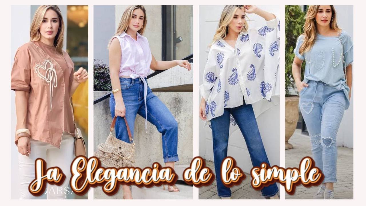 🚀Alerta TENDENCIA:Las SILUETAS de BLUSAS que mejor acompañan a tu JEANS favorito