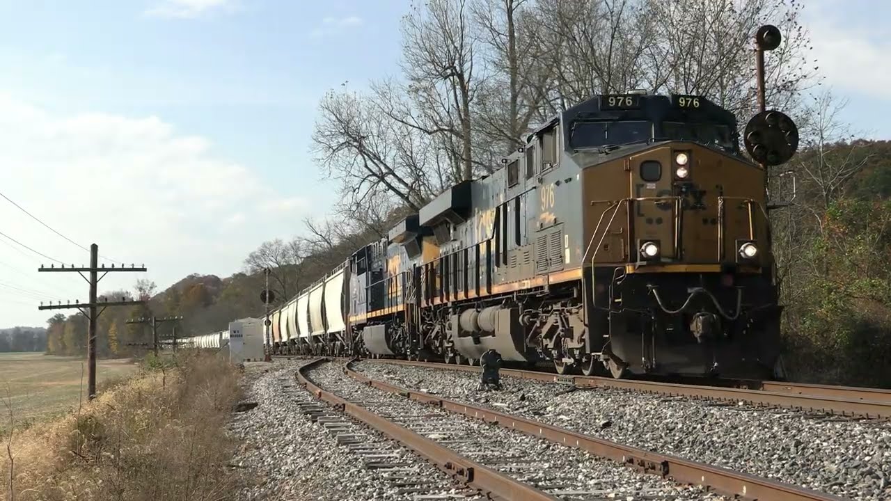 CSX ex B&O Indiana Sub Rail Action Feat. CPLs 10/30-31/24