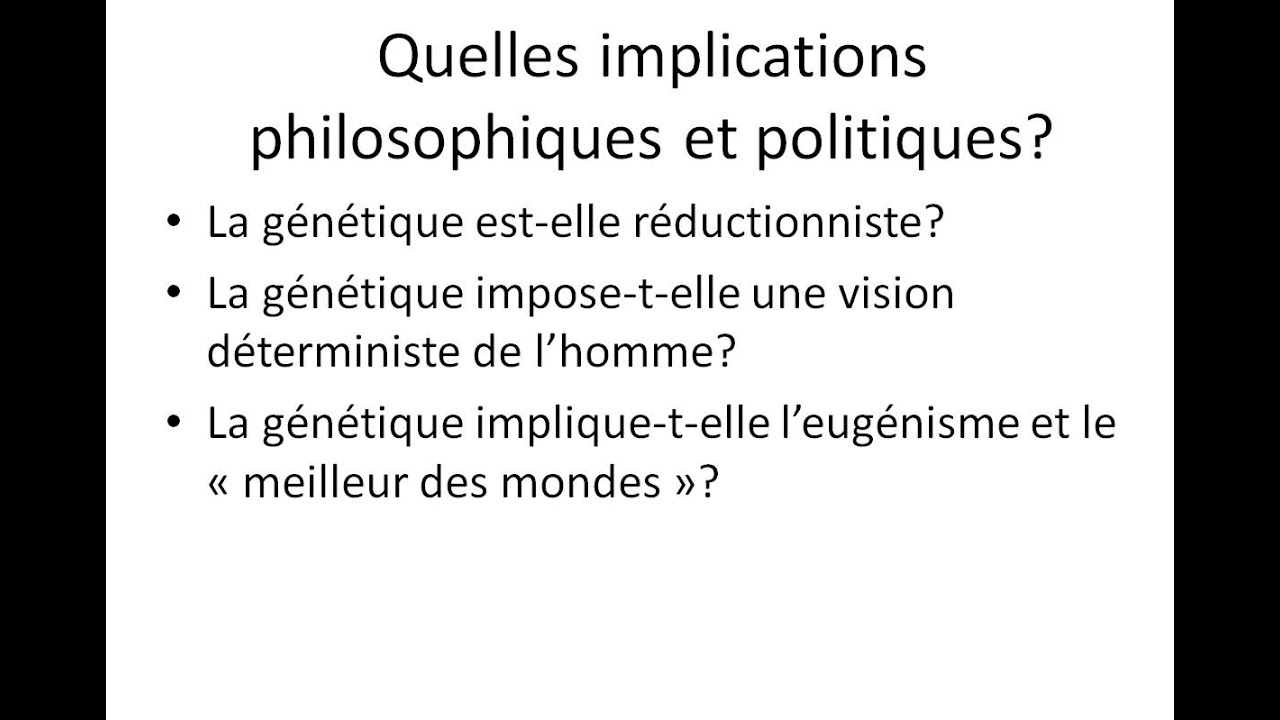 L'inné et l'acquis à la lumière des sciences cognitives - 2 - Conclusions et discussion