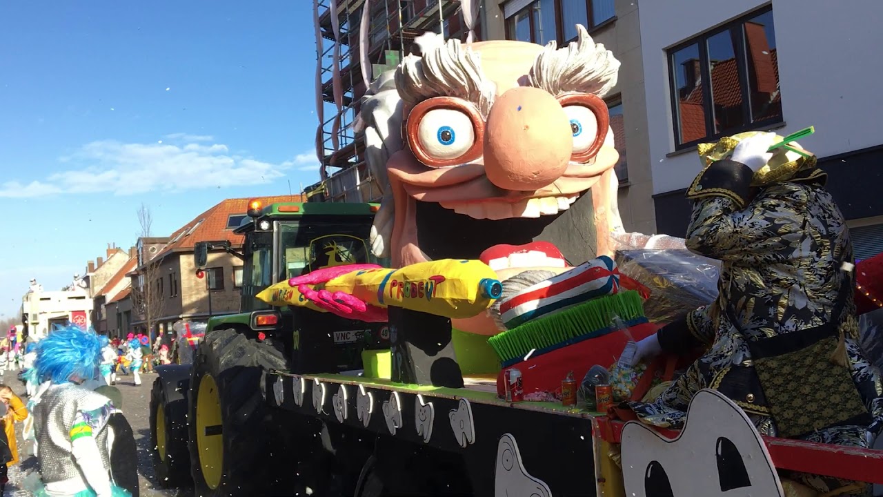 Carnaval zeebrugge 2020 volledige stoet
