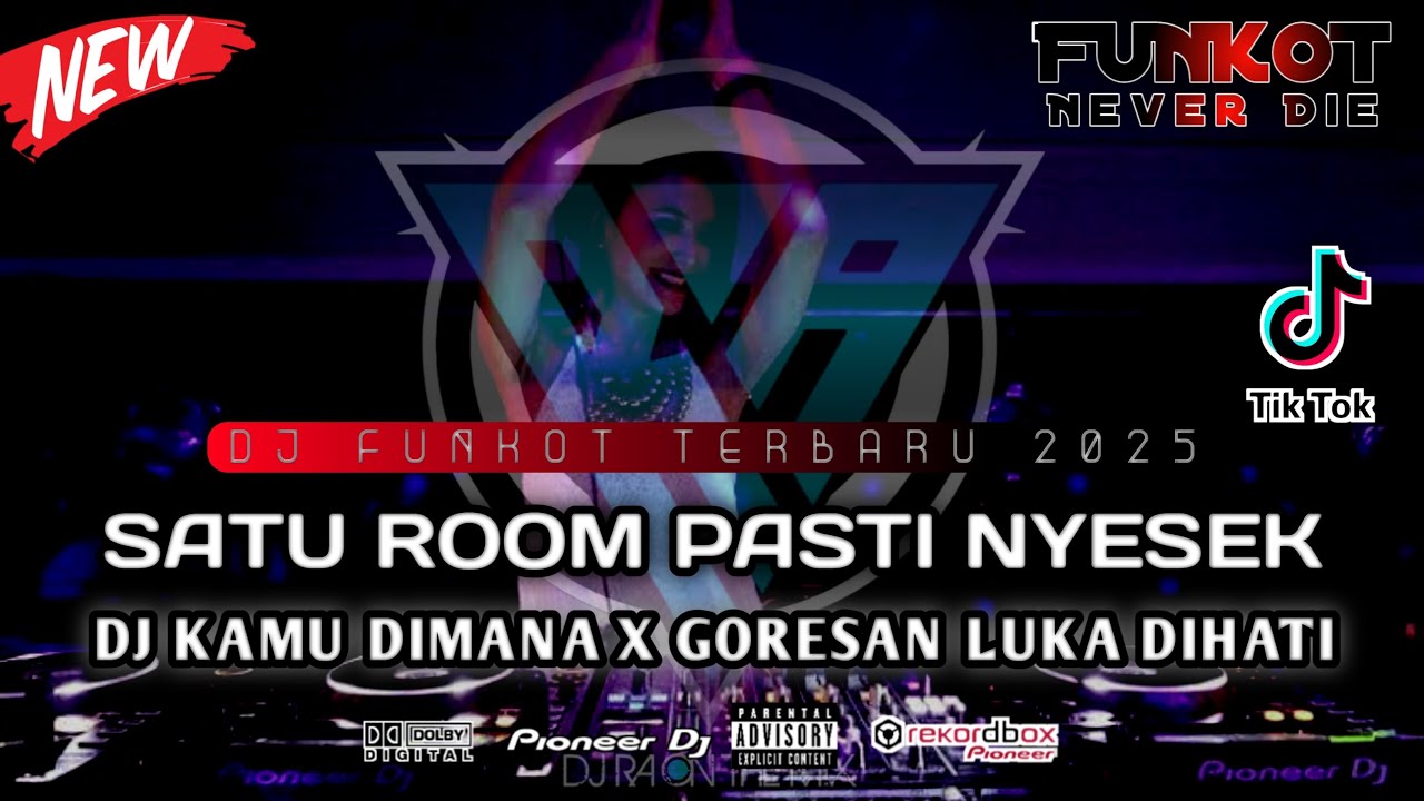 DUGEM FUNKOT TERBARU 2025 || DJ KAMU DIMANA (IPANK) NEW || SATU ROOM PASTI NYESEK‼️