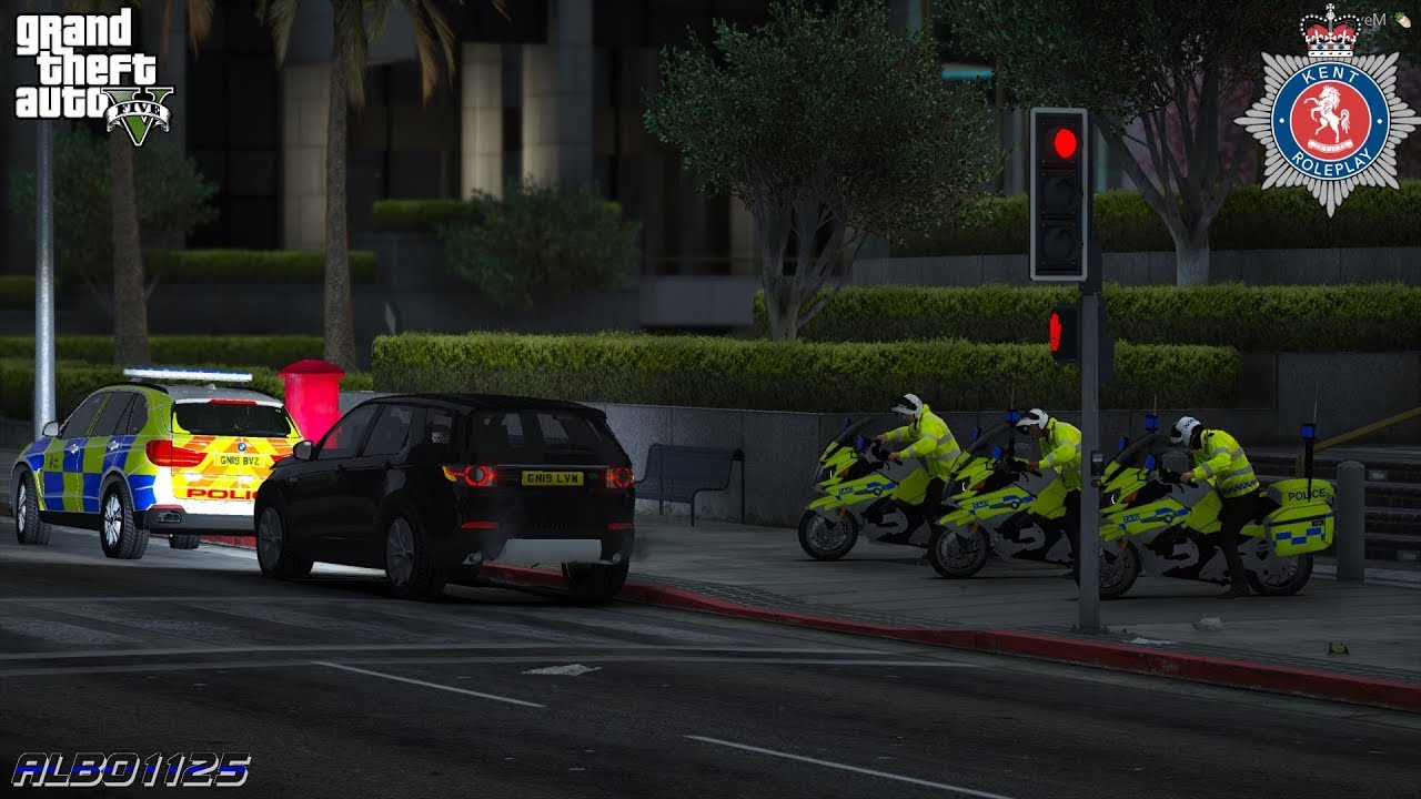 Ролевая игра GTA5 (Полиция) — Специальный эскорт министра юстиции — Кент RPC