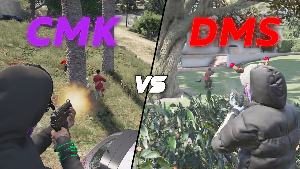CMK vs DEMON SAINTS | GRAFITI de GUERRA en RICHMAN ESTE | Dovux Life RP