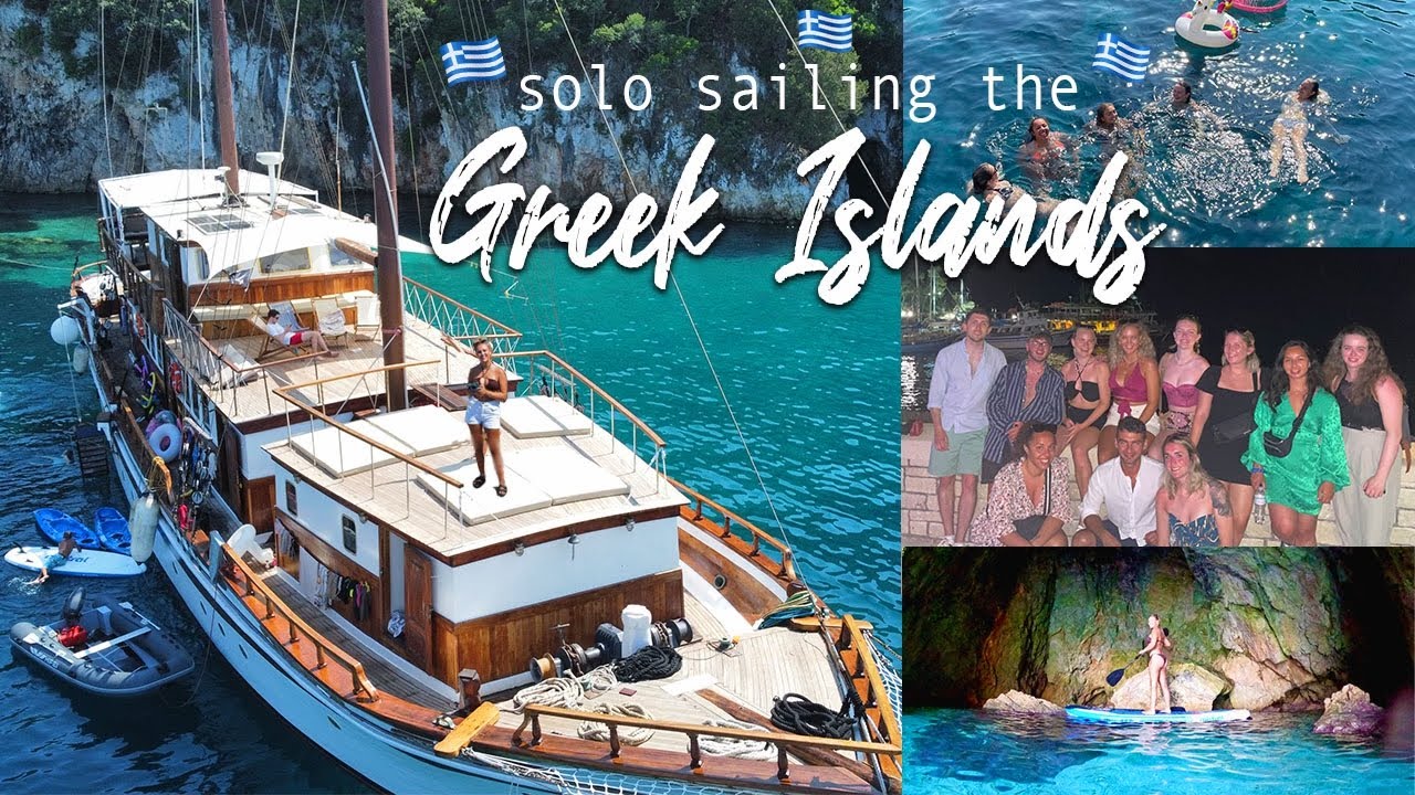 SOLO SAILING THE GREEK ISLANDS FOR A WEEK WITH TOTAL STRANGERS 🇬🇷 Part 1
