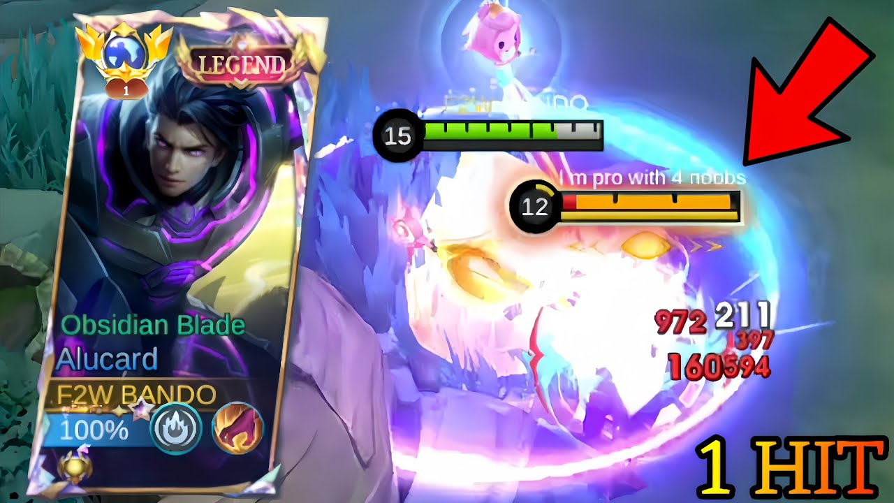 ALUCARD 1 HIT BURST DAMAGE BUILD & EMBLEM 2025 ~ MLBB