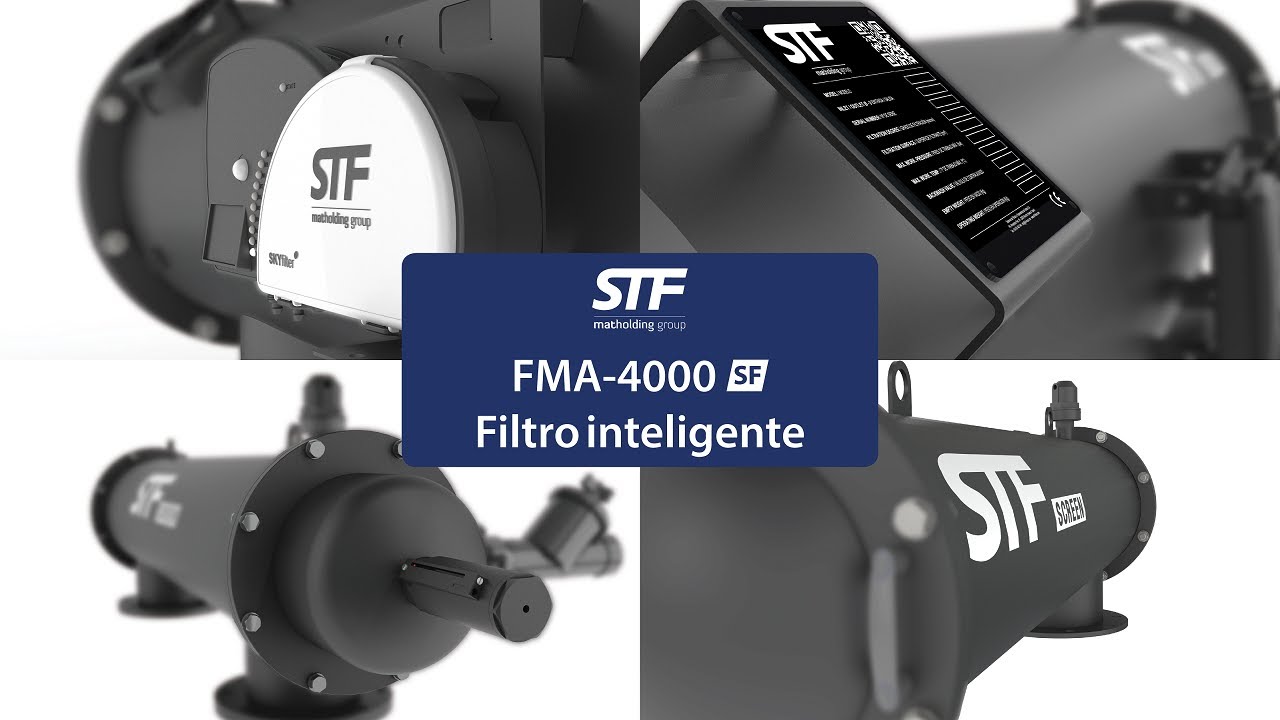 FMA-4000 SF – Filtro inteligente de malla autolimpiante - STF Filters - Español