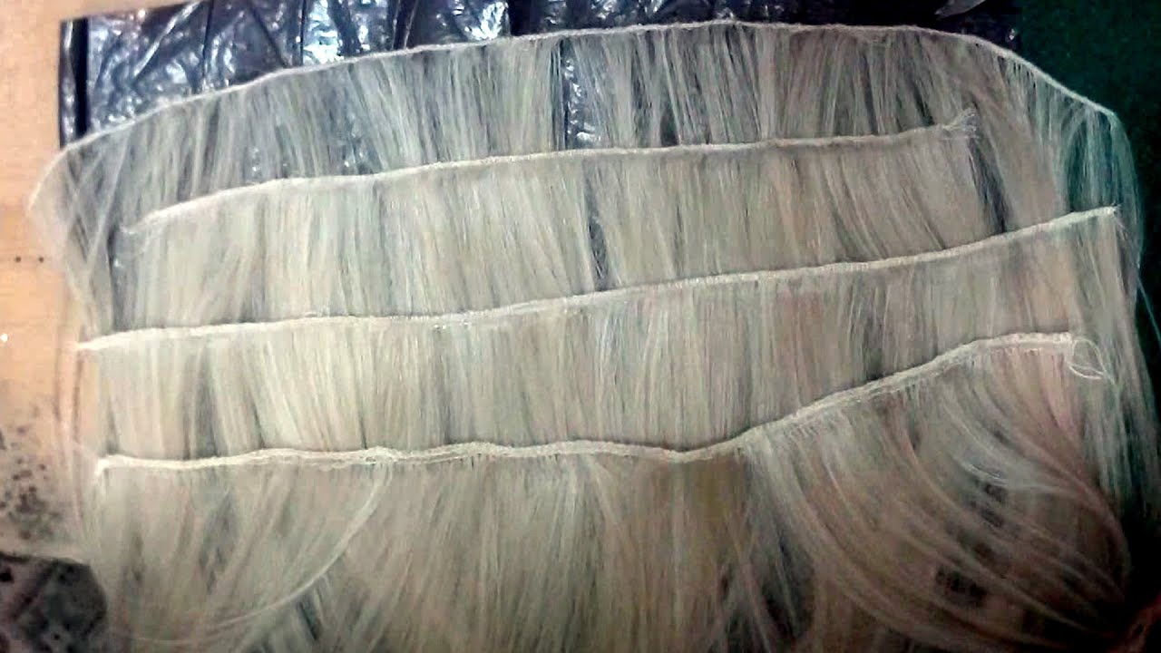 DIY - Wefts (using a cheap mini Sewing Machine)