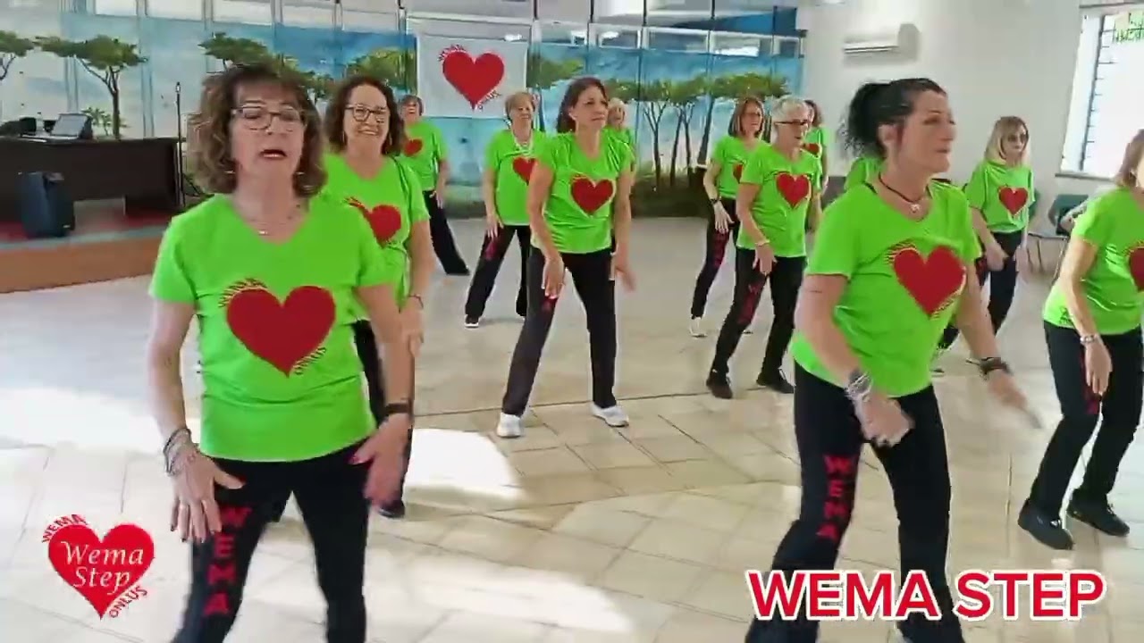 WEMA STEP @WEMA ONLUS #BALLI DI GRUPPO #COCO JAMBO #MR PRESIDENT  #COREOGRAFIA NDOLO E DONATELLA