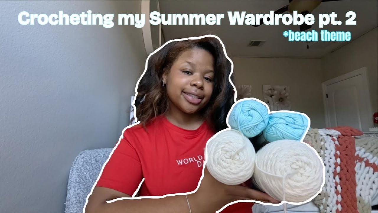 Crocheting my Summer Wardrobe pt. 2 ♡ |(beach theme)|