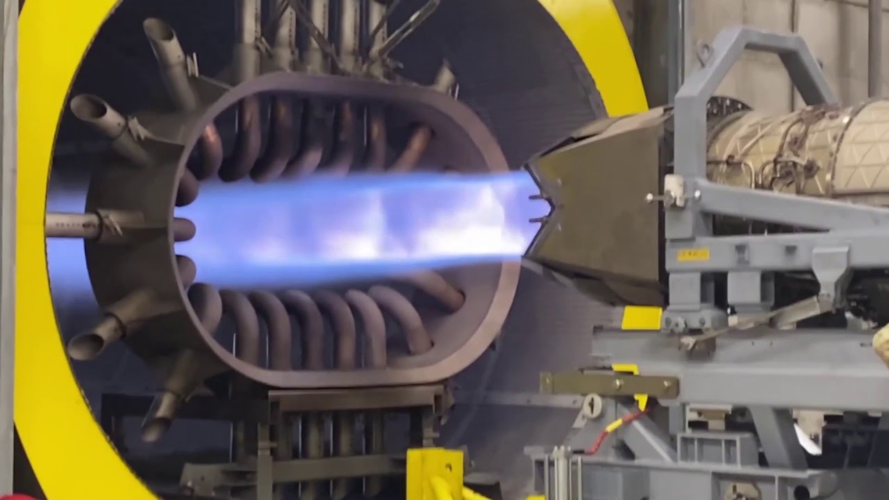 F-22 Raptor Engine Test &bull; Pratt & Whitney F119