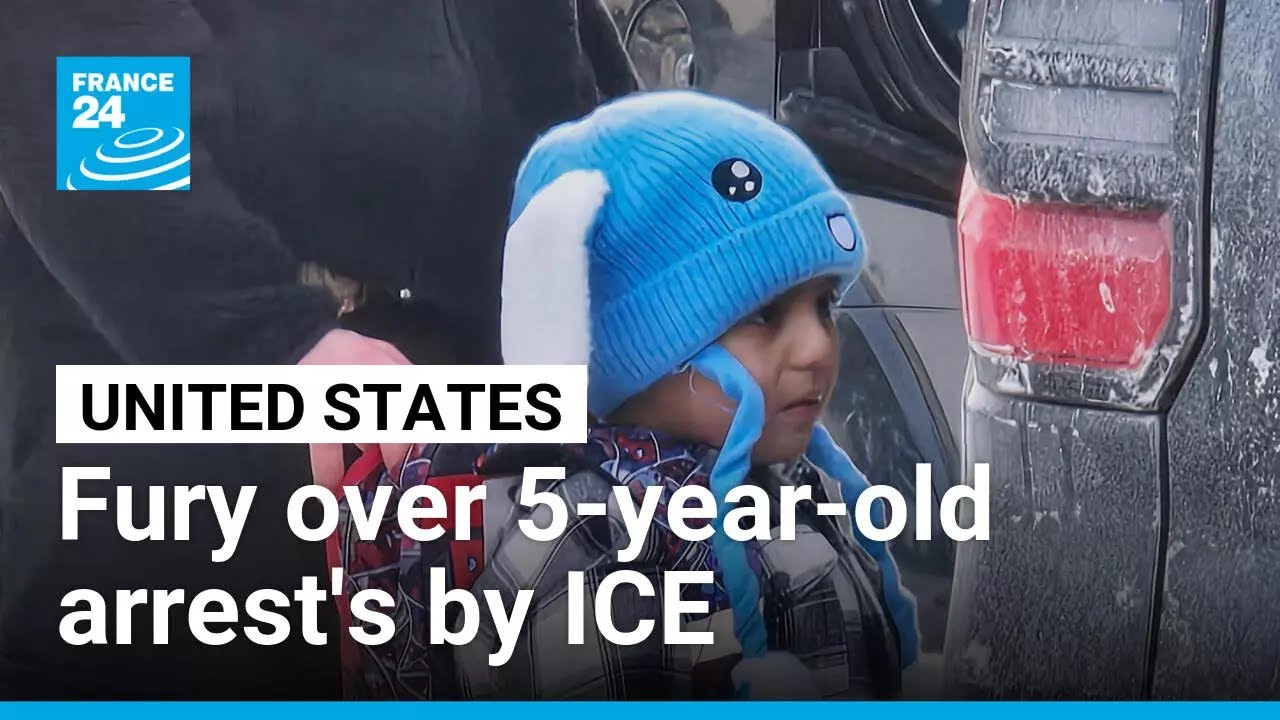 Fury over five-year-old's detention by ICE agents in Minneapolis &bull; FRANCE 24 English