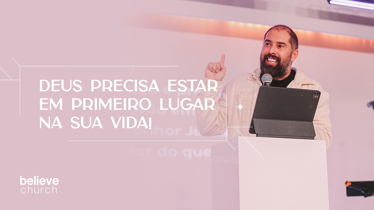 Princípio do Primeiro - Pr Samuel Cavalcante