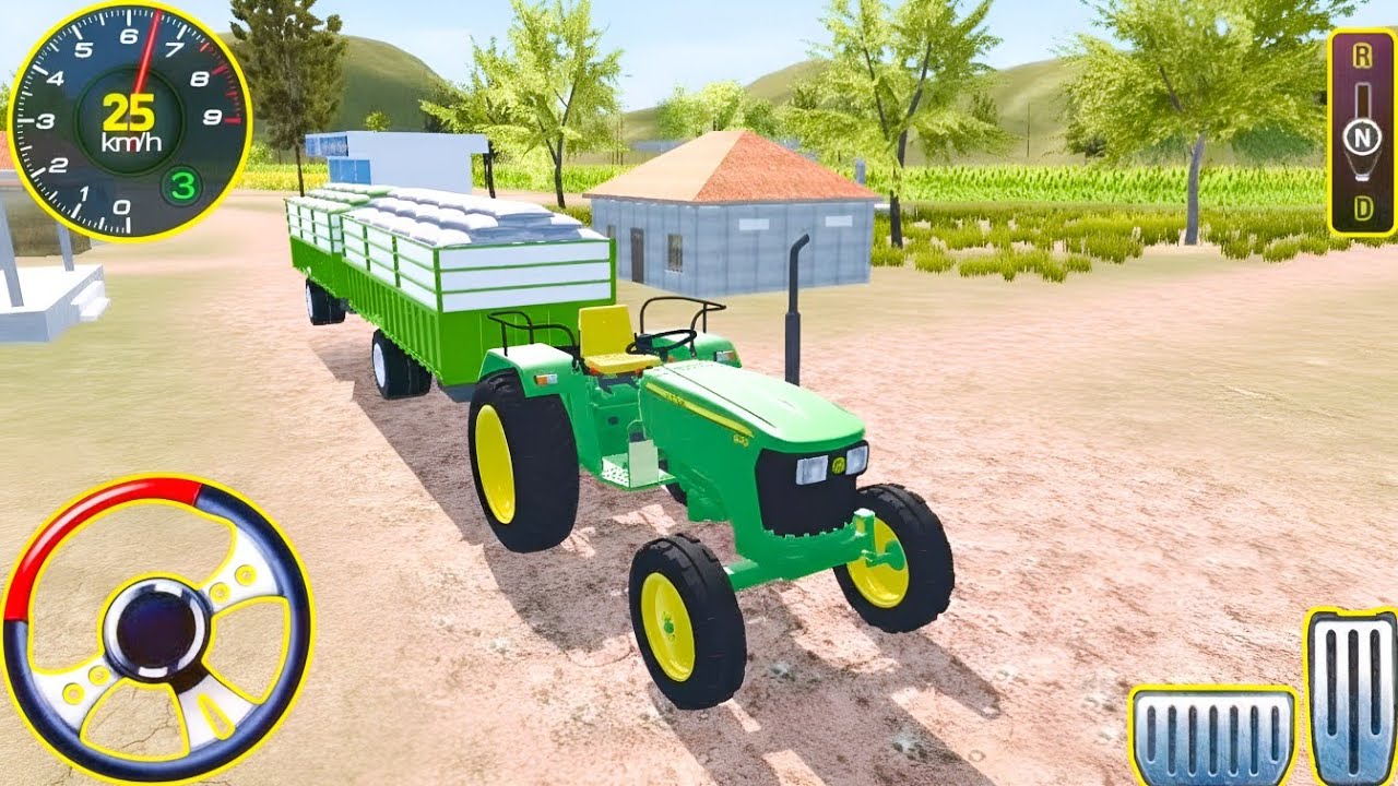 Indian Tractor Simulator 🚜 | Real Tractor Driving & Farming Simulator | Android Gameplay