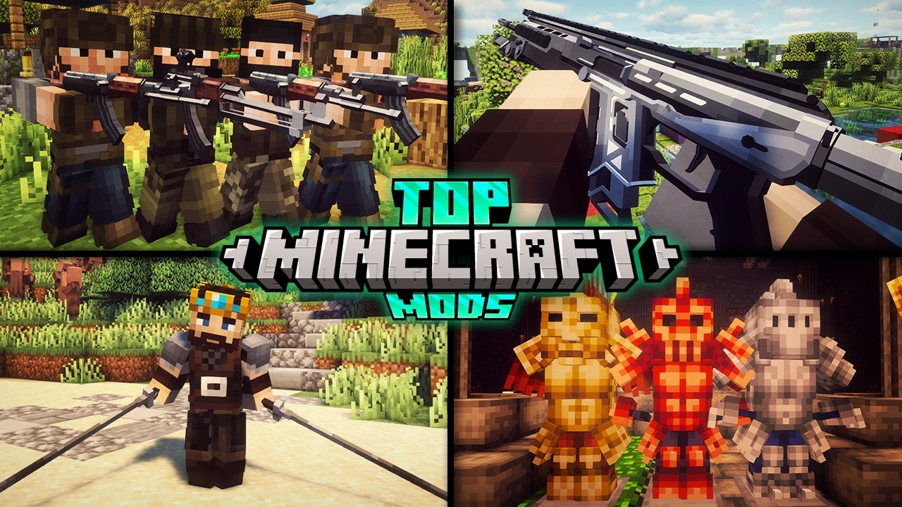 Top 10 New Minecraft Mods (1.20.1 - 1.21.1)