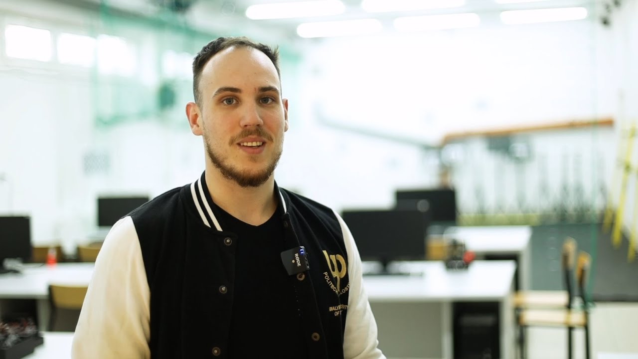 Tomasz Szymaniuk z Wydziału Mechanicznego PB!