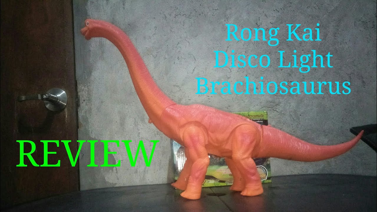 Rong Kai - Dinosaur Century (Disco Light) Brachiosaurus - REVIEW