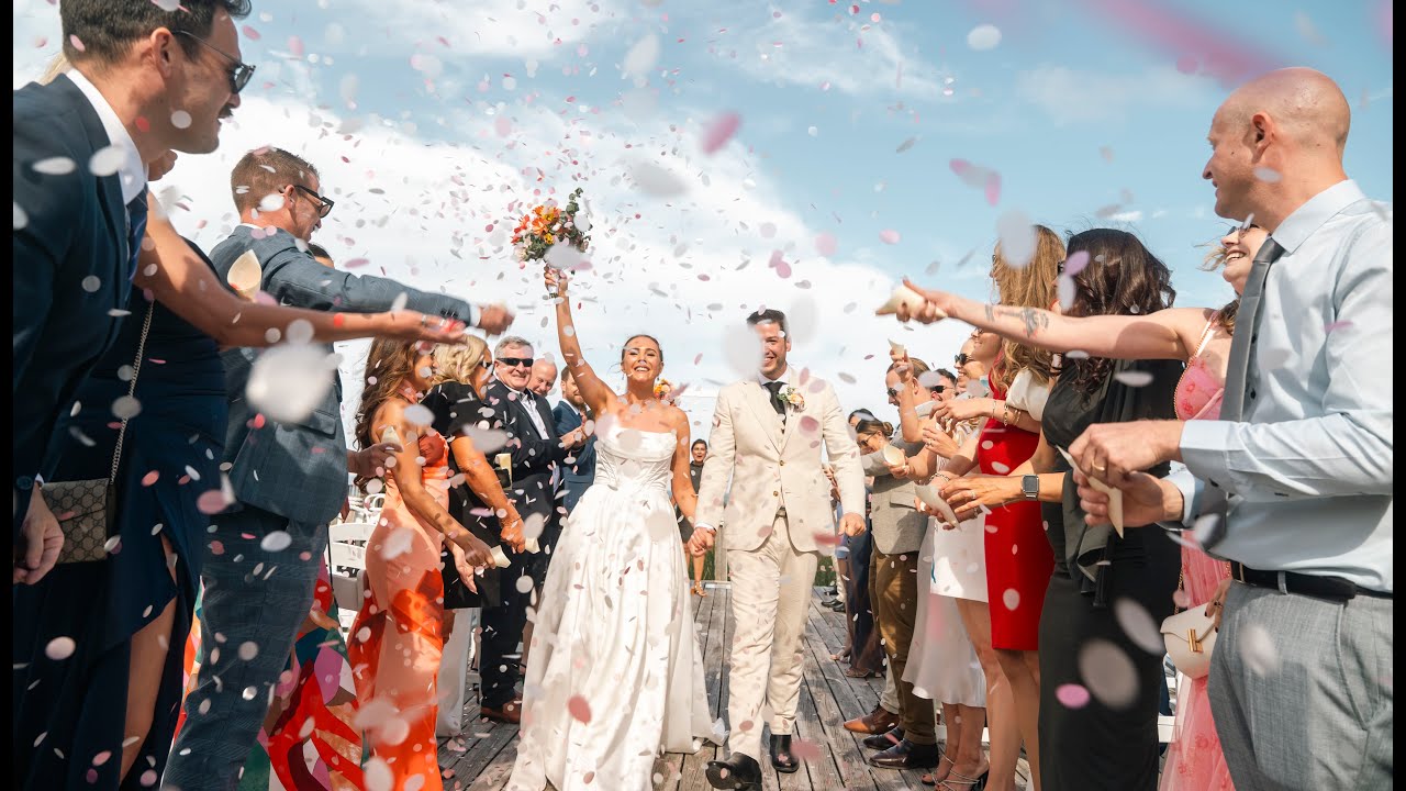 Laura & Aaron | Caves Beach Wedding | Ocean View Highlight Film