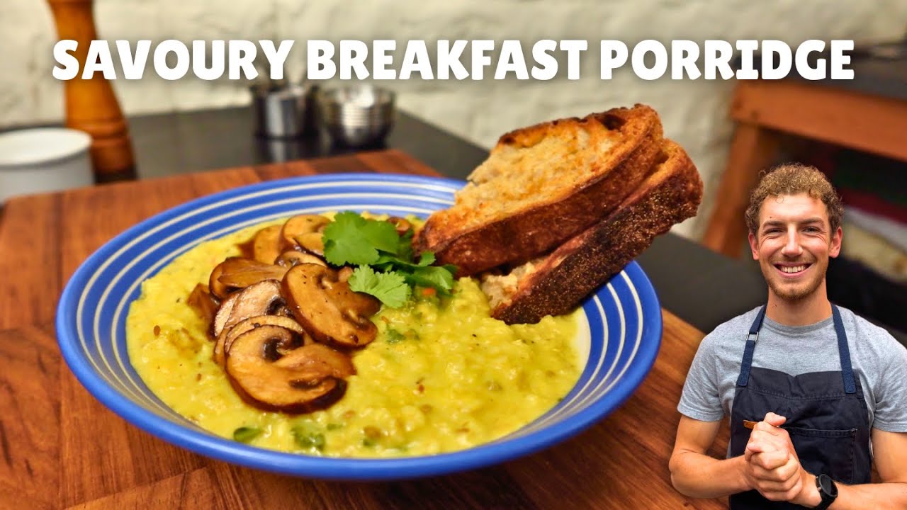 Red lentils and Oats Make the Best Savoury Porridge! Cheap, Easy and Nourishing