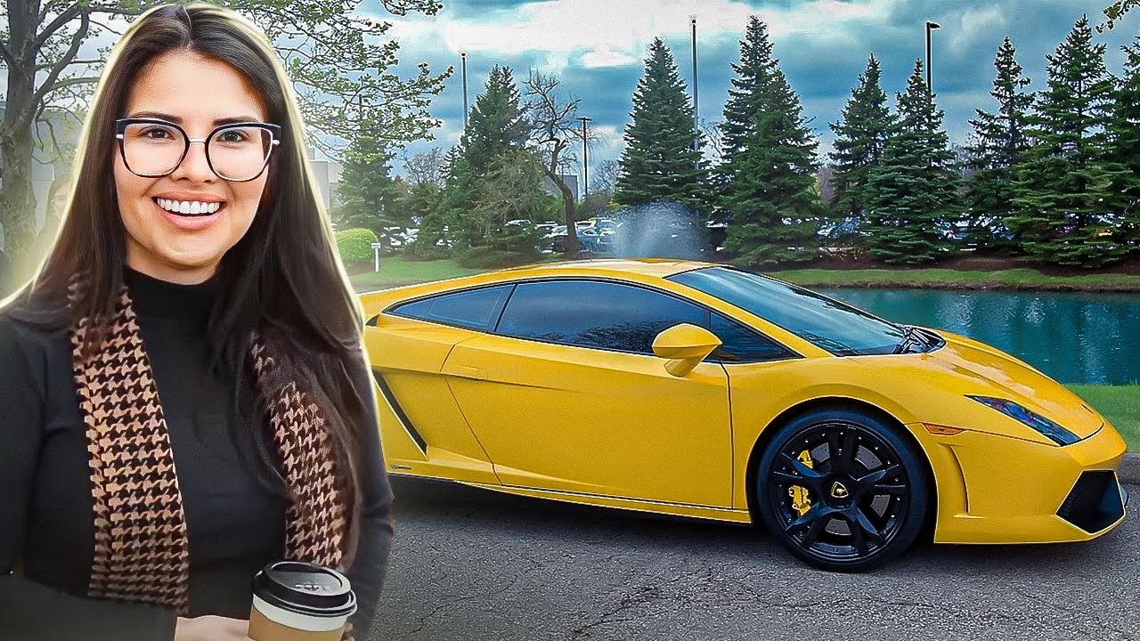 MEET LUCY AND HER NEW LAMBORGHINI...