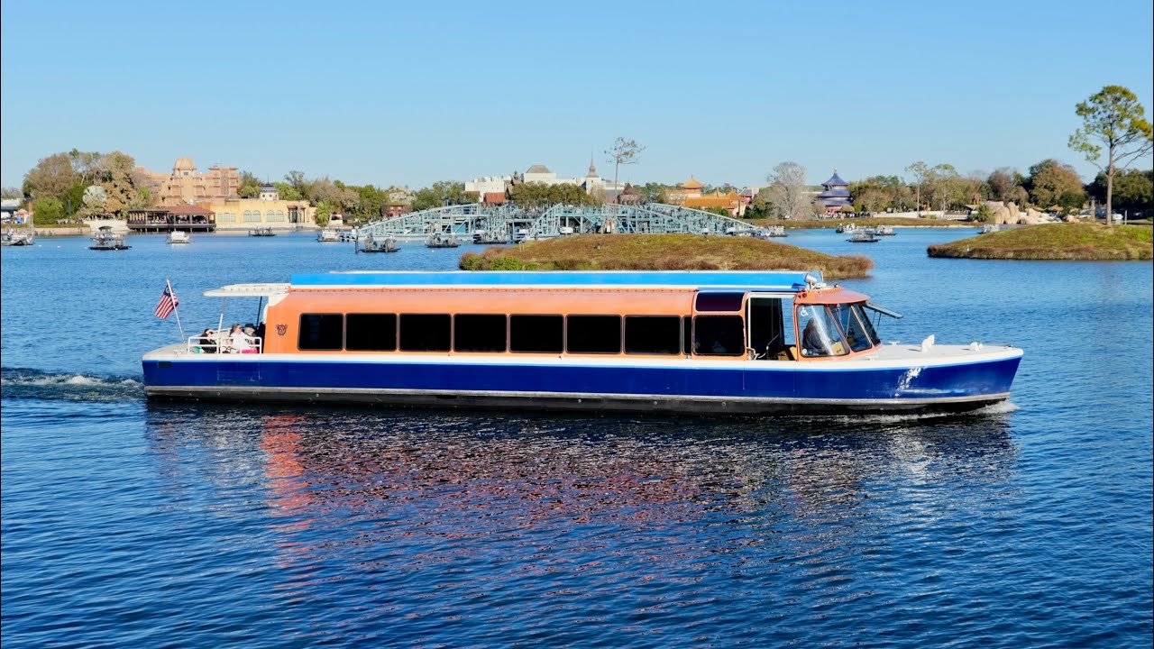 EPCOT World Showcase Lagoon 2026 Sights & Sounds from France/UK Pavilions | Walt Disney World 2026