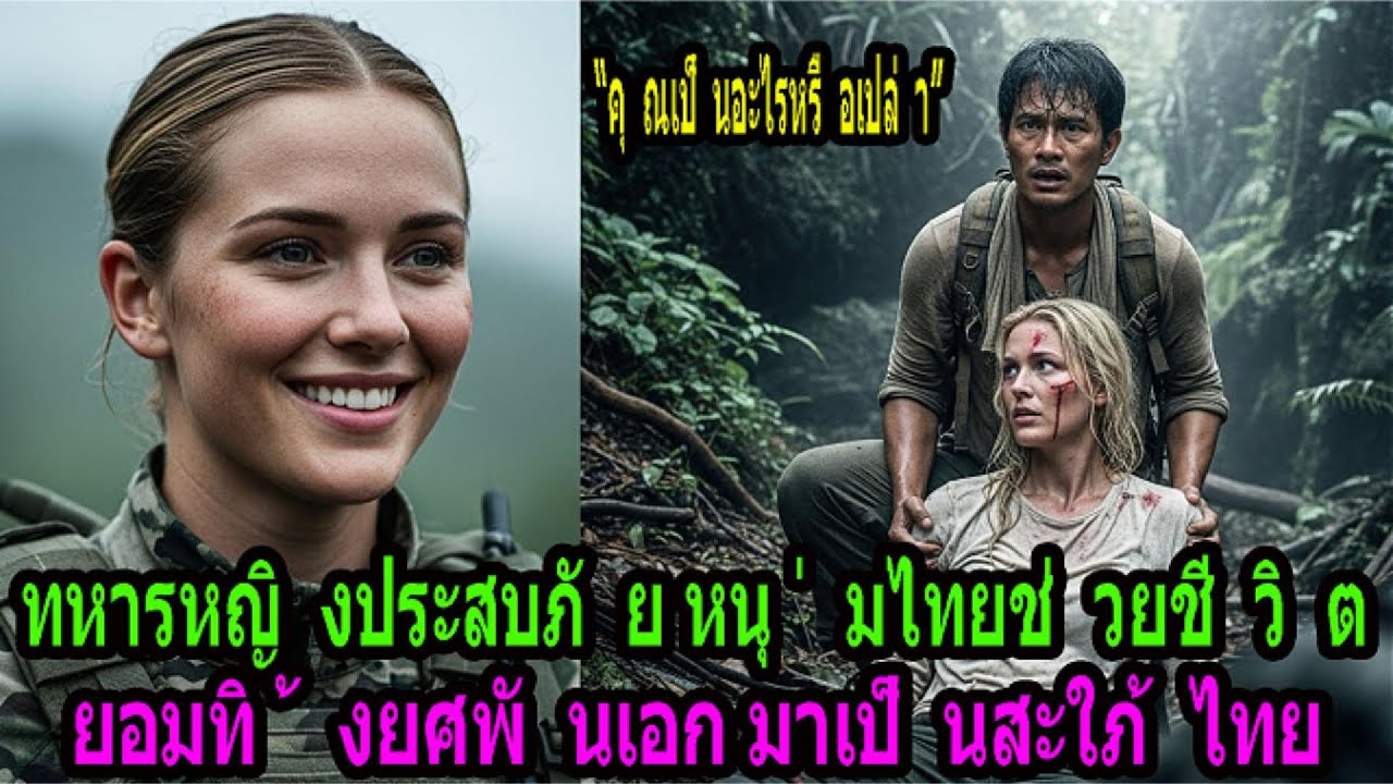 พรหมลิขิต! พันตรีหญิงมะกันตามหาทหารไทยผู้ช่วยชีวิต ยอมทิ้งยศนายพันเพื่อเป็นภรรยา