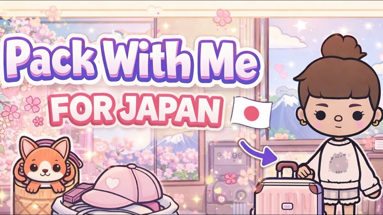 Pack with me to go to Japan 🇯🇵 🍥