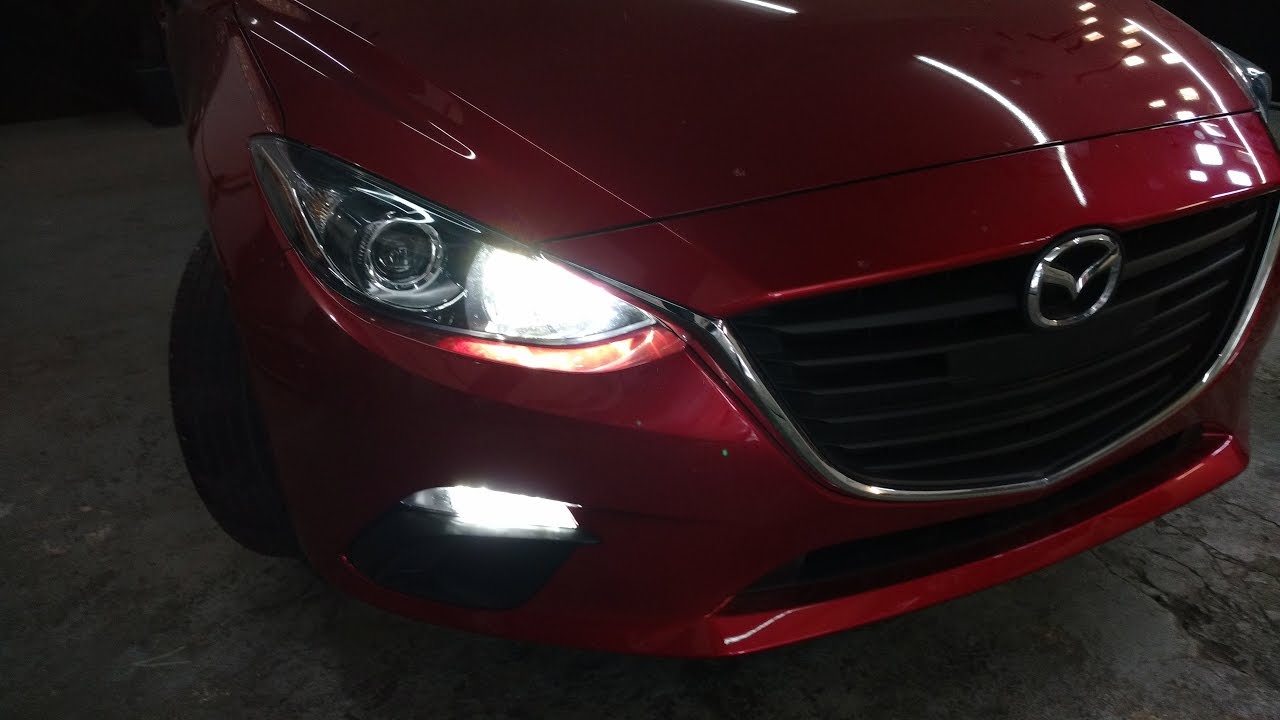 Iluminación Led Premium = Mazda 3 2014 - 2017 + DRL / Altas + Switchback Direccionales