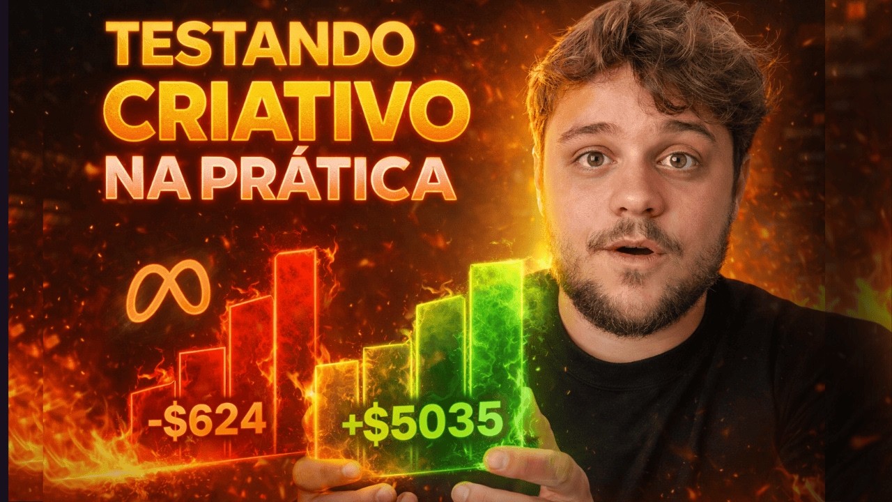 Testando CRIATIVO META ADS ANDROMEDA na PRÁTICA !