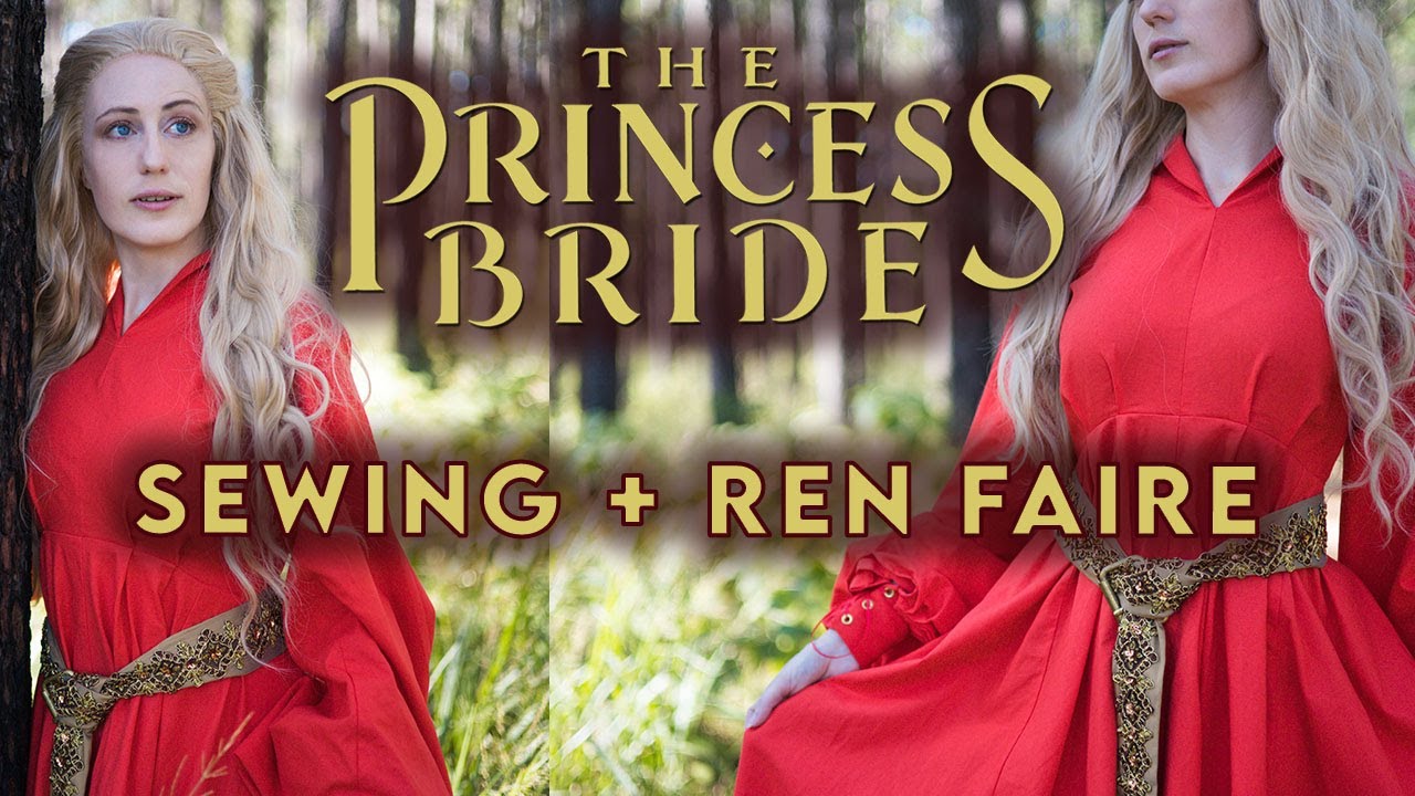 I Made Princess Buttercup's Red Dress (+ RenFaire Vlog With TWO Surprise Guests)