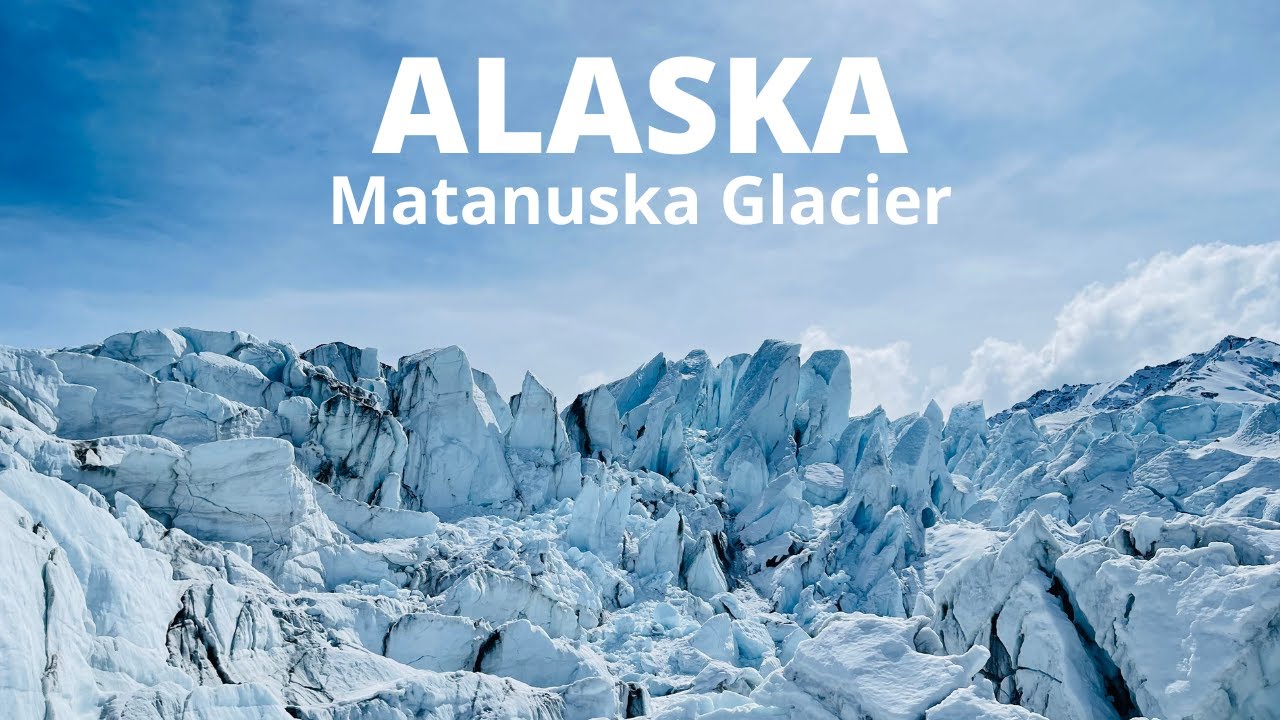 【4K】Alaska Walking Tour - Matanuska Glacier, Alaska, USA🇺🇸