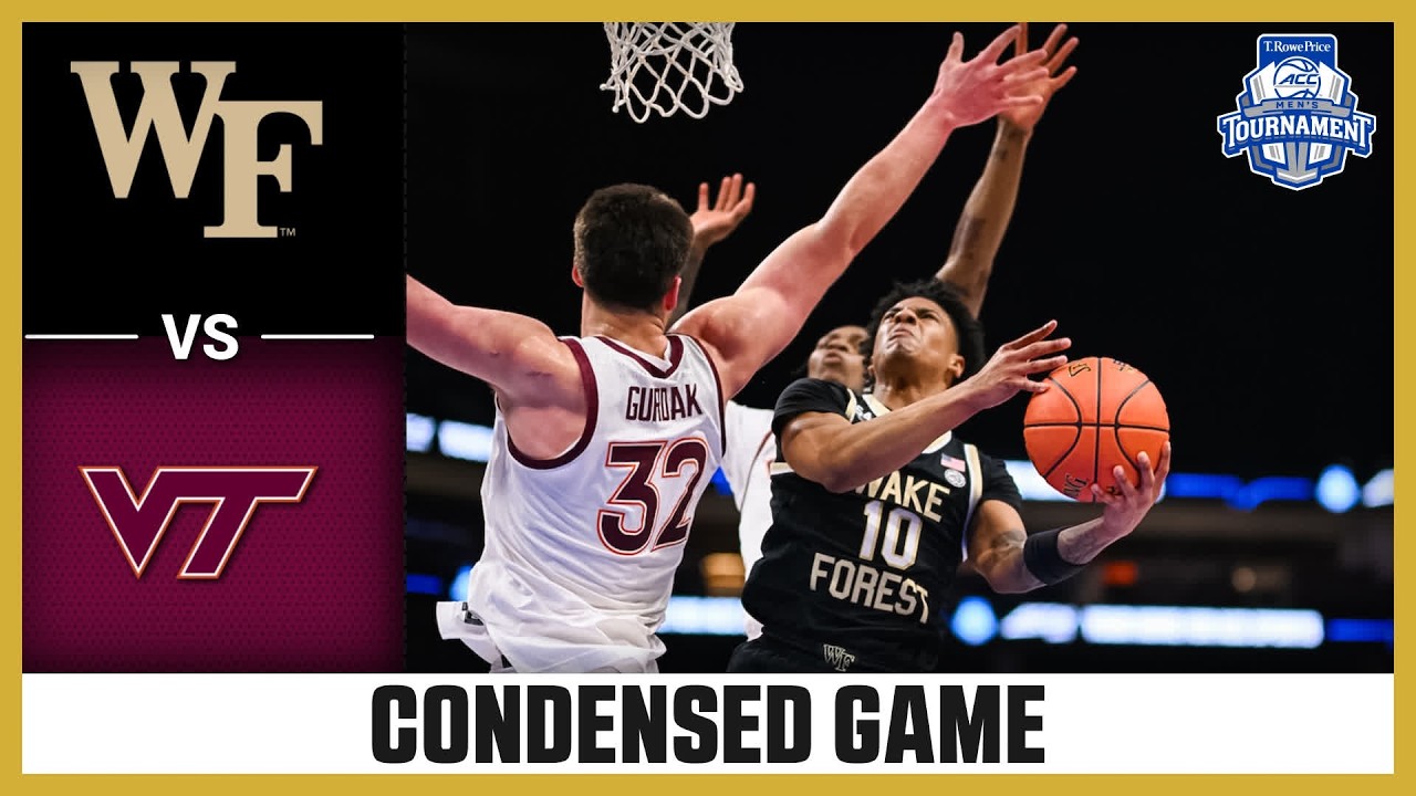 Wake Forest vs. Virginia Tech Condensed Game | 2025-26 ACC Men's Basketball