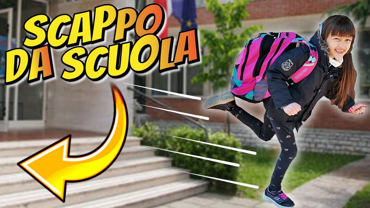 SOFI È SCAPPATA DA SCUOLA PERCHÈ HA PRESO UN BRUTTO VOTO DALLA MAESTRA - Sofi e Moni