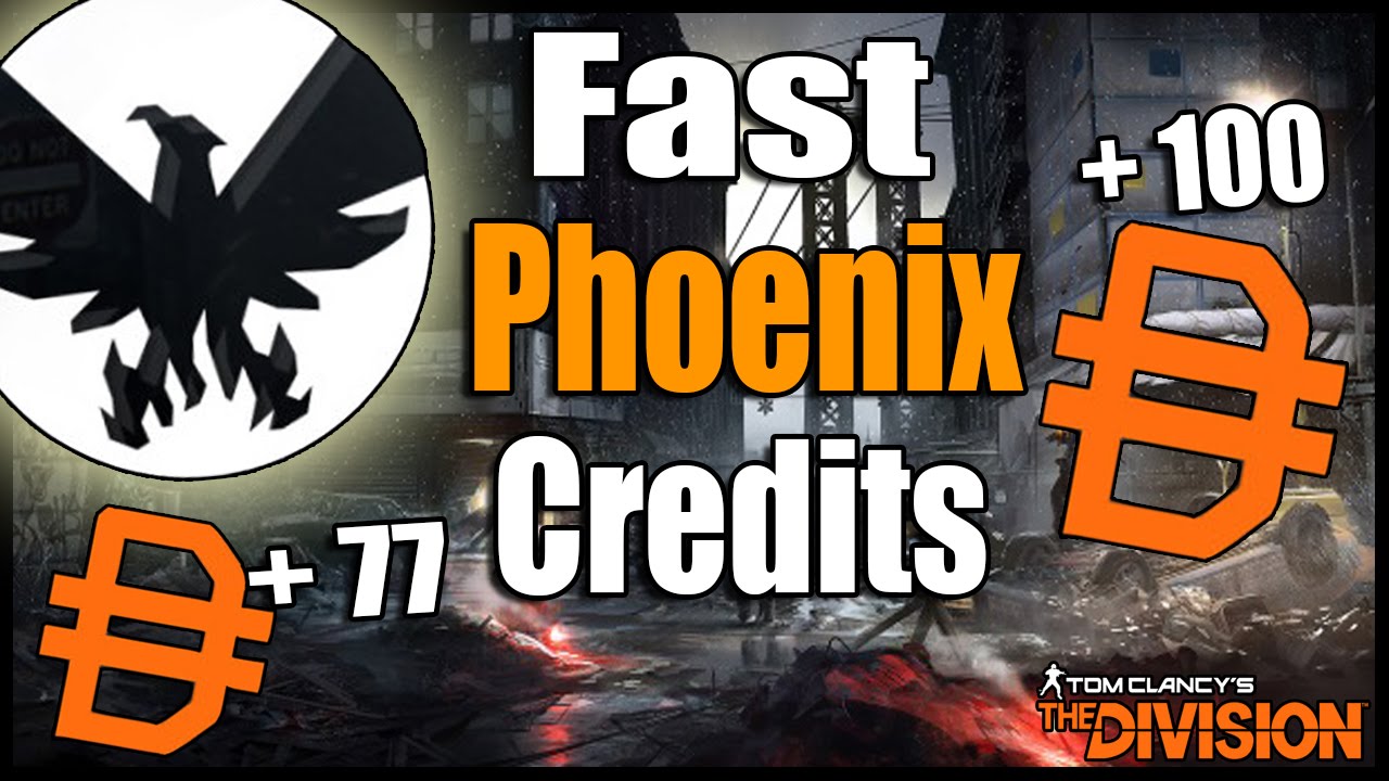 The Division: Fastest Way to Get Phoenix Credits to Buy Powerful Gear, and Weapons!