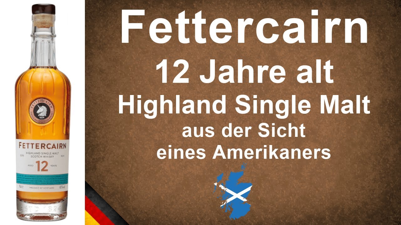 Fettercairn 12 Jahre alt Highland Single Malt Scotch Whisky Verkostung von WhiskyJason